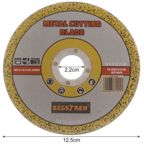 Tarcza do cięcia metalu- 50szt. Bigstren 21639