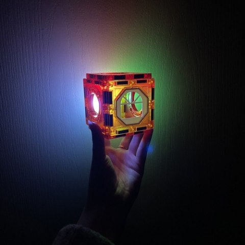 Klocki magnetyczne- tor 75el. Kruzzel 22684