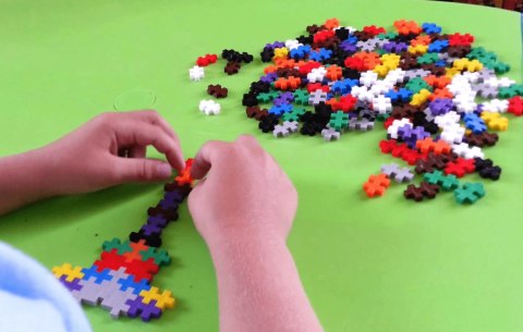 Blocks plastic PlusPlus Mini Basic 1200 el