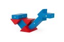 Blocks wooden magnetic Kooglo Basic Color 50 el.