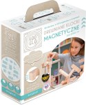 Blocks wooden magnetic Kooglo Basic Natural 50 el.