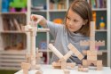 Blocks wooden magnetic Kooglo Basic Natural 50 el.