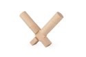 Blocks wooden magnetic Kooglo Basic Natural 50 el.