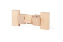 Blocks wooden magnetic Kooglo Basic Natural 50 el.