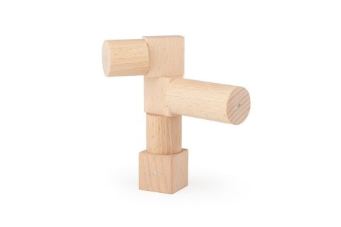 Blocks wooden magnetic Kooglo Basic Natural 50 el.