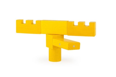Blocks wooden magnetic Kooglo Mega Color 100 el.