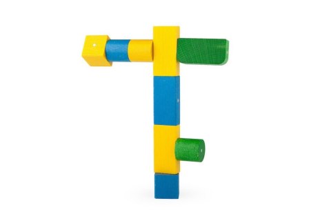 Blocks wooden magnetic Kooglo Mega Color 100 el.