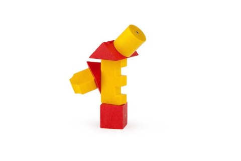 Blocks wooden magnetic Kooglo Mega Color 100 el.