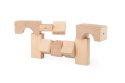 Blocks wooden magnetic Kooglo Mega Natural 100 el.