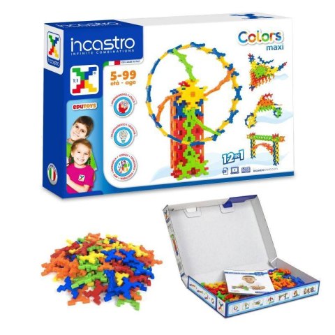 Incastro Colors Maxi 100 el. - Blocks construction