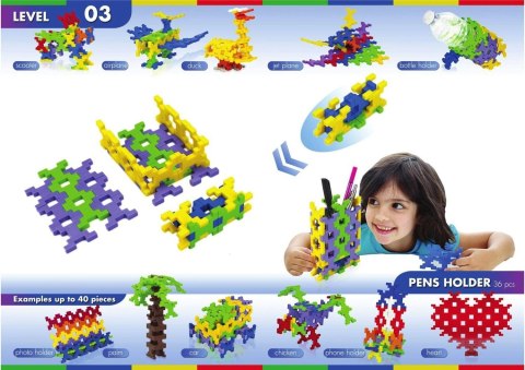 Incastro Colors Midi 60 el. - Blocks construction
