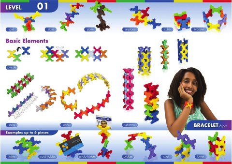 Incastro Cube XL 100 el. Blocks constructional