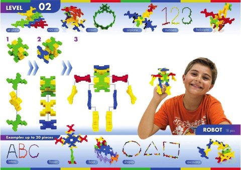 Incastro Cube M 40 el. Blocks constructional