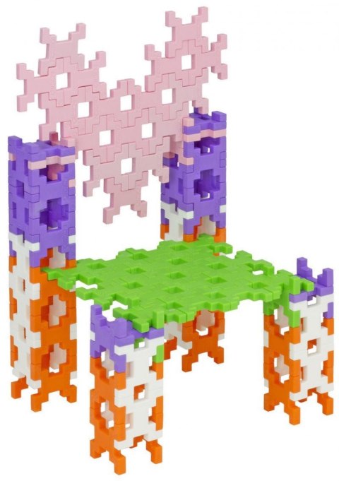 Incastro Midi Pink 60 el. - Blocks construction