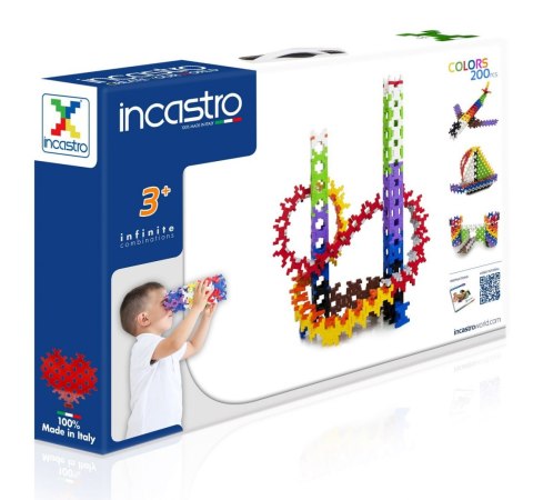 Incastro Pack 200 el. Blocks constructional