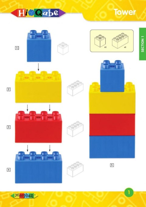Instructions for Morphun Hi-Qube blocks 36 pp.