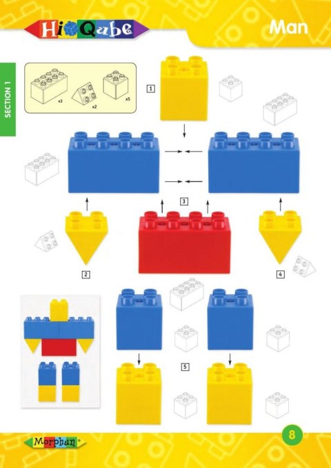 Instructions for Morphun Hi-Qube blocks 36 pp.