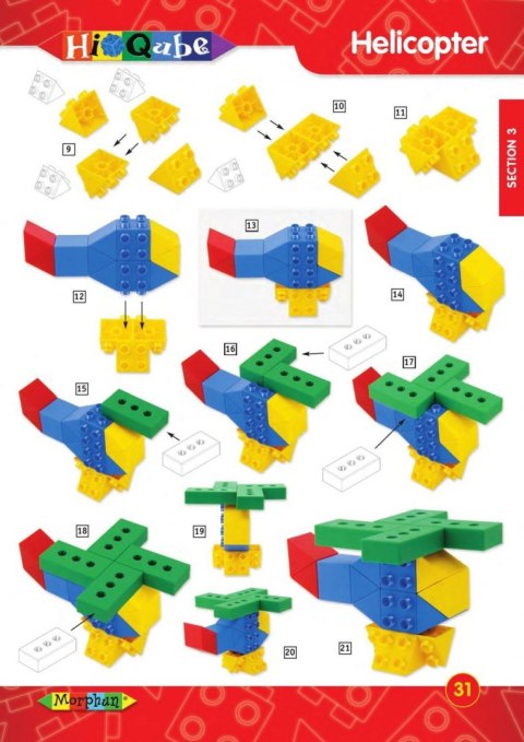 Instructions for Morphun Hi-Qube blocks 36 pp.