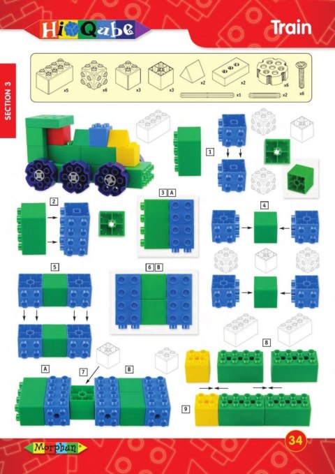 Instructions for Morphun Hi-Qube blocks 36 pp.