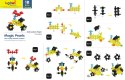 Loowi Vehicles 308 el. - Blocks Construction