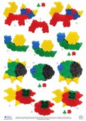 Mega set of construction blocks Morphun Starter 1200 el.