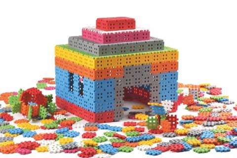 Mini Waffle Wafers 300 el. Blocks constructional