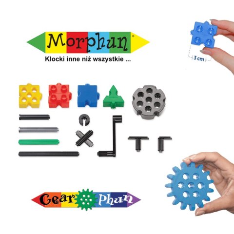 Morphun GearPhun Vehicles 324 el. - Blocks construction