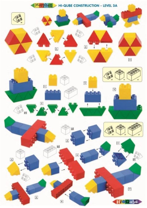 Morphun Hi-Qube 9 Models - Blocks constructional