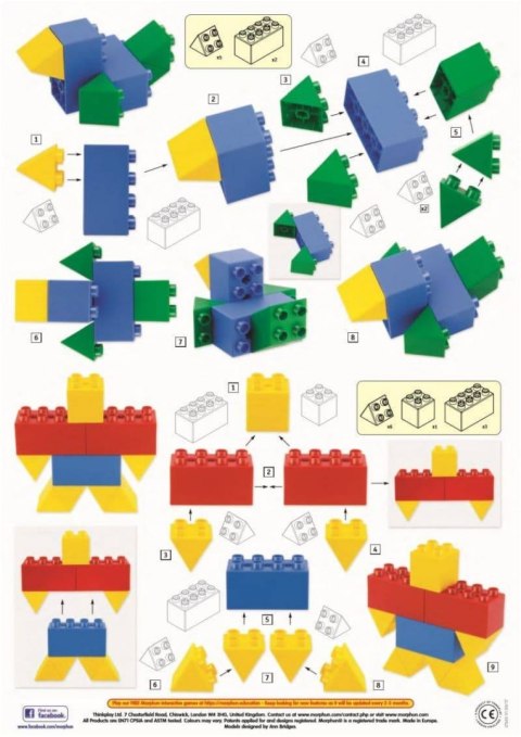 Morphun Hi-Qube 9 Models - Blocks constructional