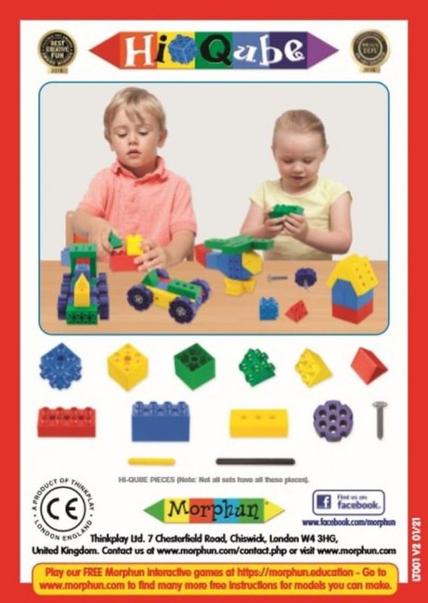 Morphun Hi-Qube 9 Models - Blocks constructional