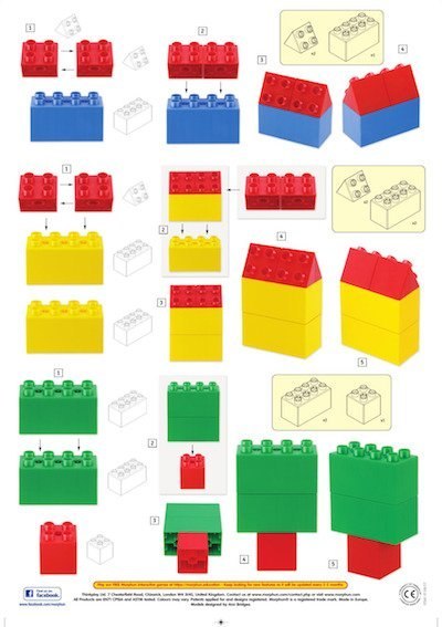 Morphun Hi-Qube Kindergarten 270 el. - Blocks construction