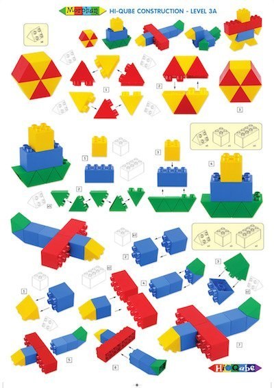 Morphun Hi-Qube Kindergarten 270 el. - Blocks construction