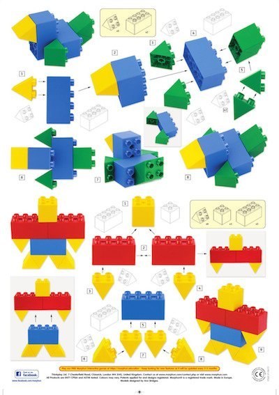Morphun Hi-Qube Kindergarten 270 el. - Blocks construction