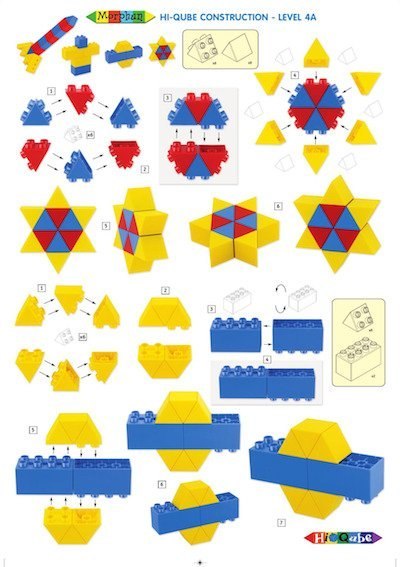 Morphun Hi-Qube Kindergarten 270 el. - Blocks construction