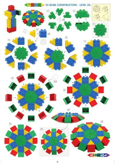 Morphun Hi-Qube Kindergarten 270 el. - Blocks construction