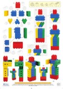 Morphun Hi-Qube Kindergarten 270 el. - Blocks construction