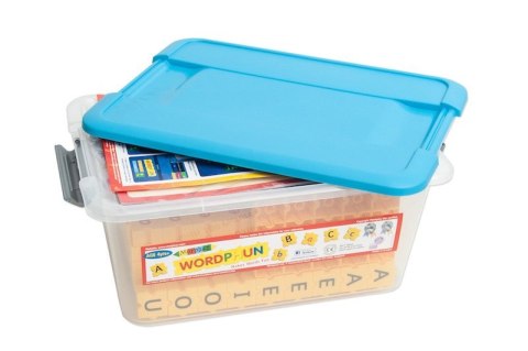 Morphun - Large and small letters with pictures 394 el. - Blocks educational