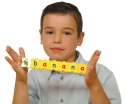 Morphun - Large and small letters with pictures 394 el. - Blocks educational