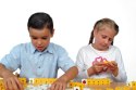 Morphun - Large and small letters with pictures 394 el. - Blocks educational
