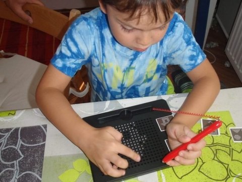 New MagPad magnetic board [red]