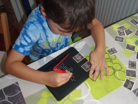 New MagPad magnetic board [red]