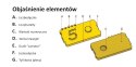 Newmero - blocks math. Large set of 57 el