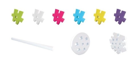 Blocks Meli Constructor Pink 200 el