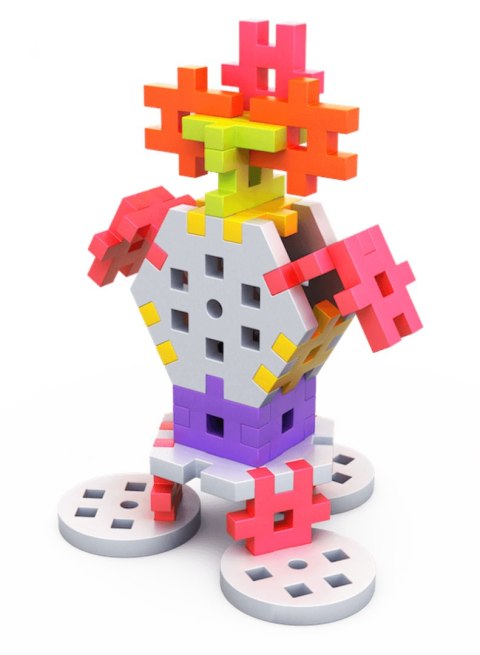 Blocks Meli Constructor Pink 200 el