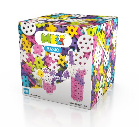 Blocks Meli Constructor Pink 400 el