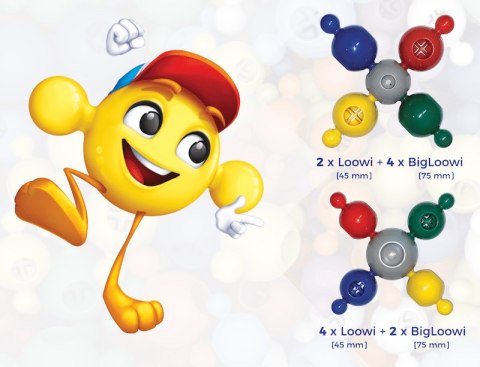 Blocks and Big Loowi blocks Mix 45 pcs.