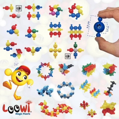 Construction blocks Loowi - Set of 70 pcs.