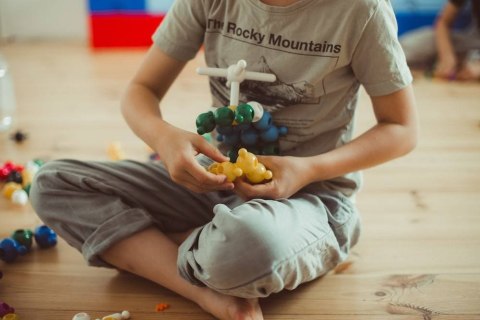 Construction blocks Loowi - Set of 70 pcs.