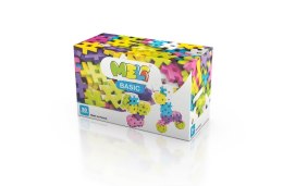 Construction blocks Meli Basic Pink 50 el.