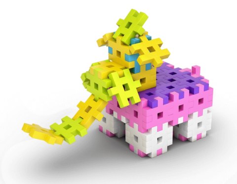 Construction blocks Meli Maxi Pink 100 el.